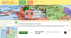Desktop Screenshot of amarillascolombia.net